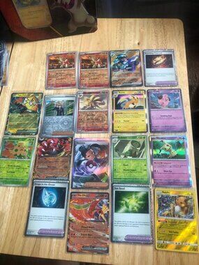 Mix but mostly Obsidian flames pokemon cards